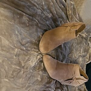 Stylish Taupe Ankle Boots